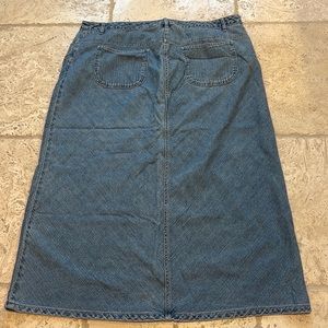 COPY - MIDI style denim skirt, size 20
